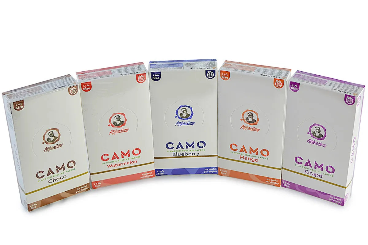 CAMO Flavored Rolling Papers (King Size / 1 1/4" | 24-Pack)