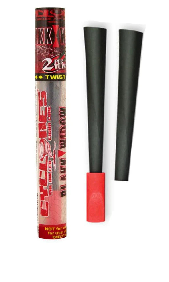 Cyclones Pre-Rolled Blakk Widow Cones (24-Pack)