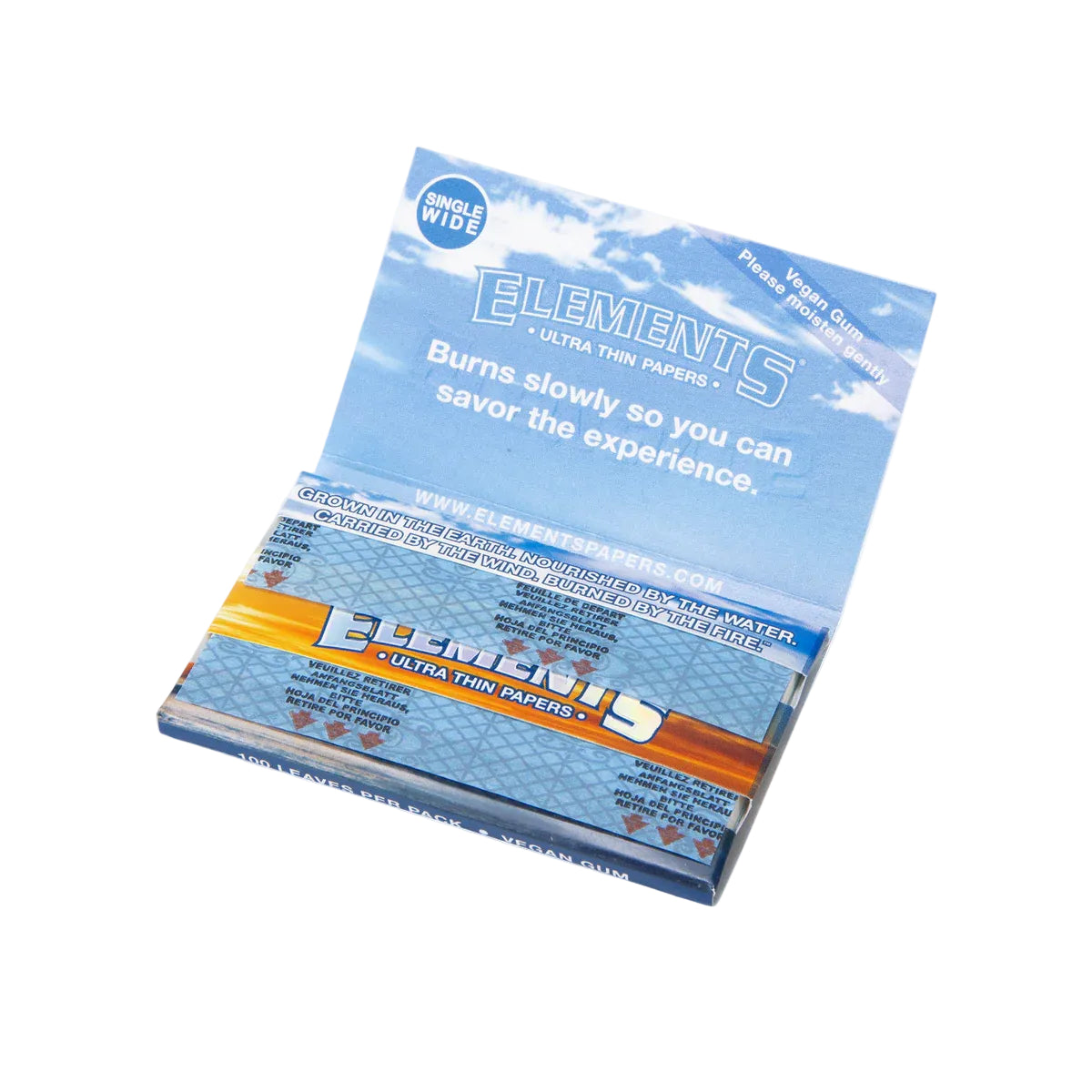 Elements Ultra Thin Papers (Single Wide Single Wide | 25-Pack)