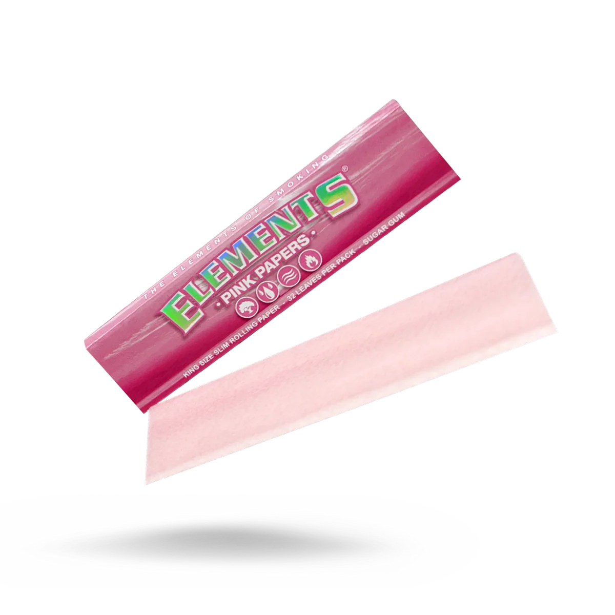Elements Pink Papers (King Size Slim | 50-Pack)