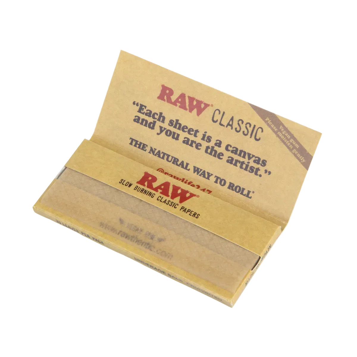 RAW Classic Papers (1 1/2" | 25-Pack)