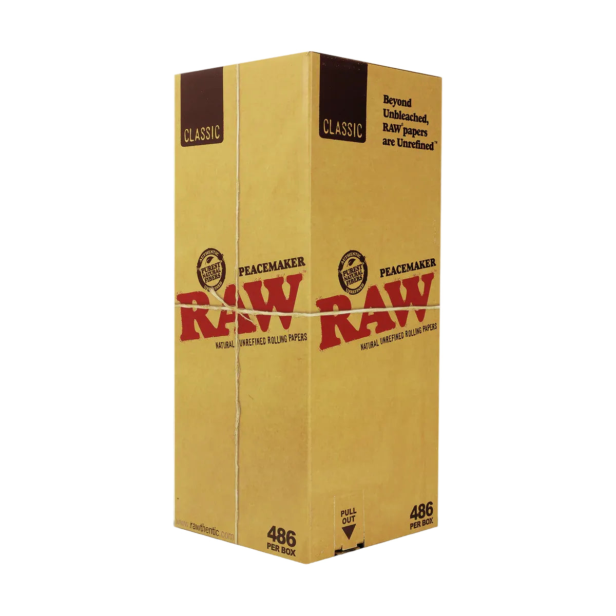RAW Classic Pre-Rolled Cones (Peacemaker | 486-Pack)