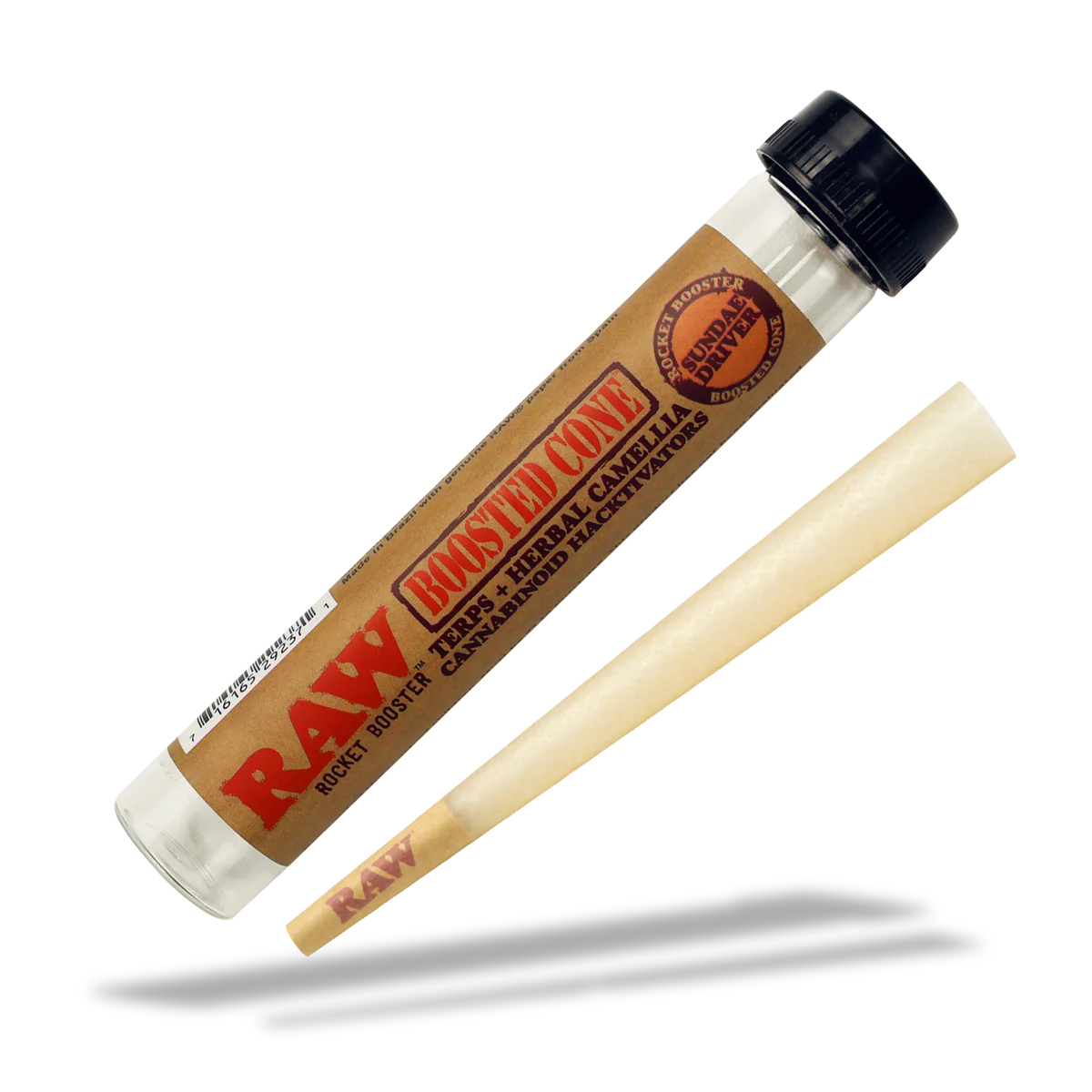 RAW Rocket Booster Infused Cones (King Size | 12-pack)