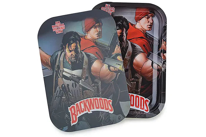 Charola Holográfica 3D con Tapa Magnética (Varios Diseños)