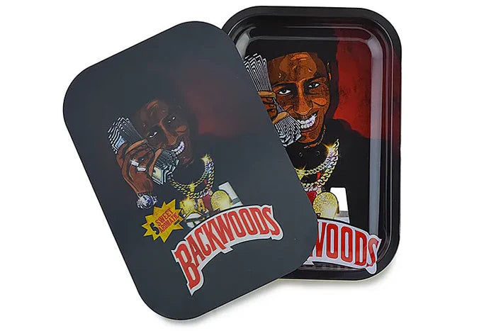 Charola Holográfica 3D con Tapa Magnética (Varios Diseños)