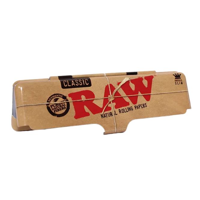 RAW Classic Portapapeles de Metal (King Size Slim | 10-Pack)