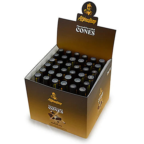 Afghan Hemp Flavored Cones (1 1/4" | 36-Pack)