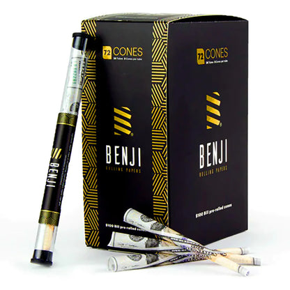 Benji $100 Bill Cones (24-Pack)
