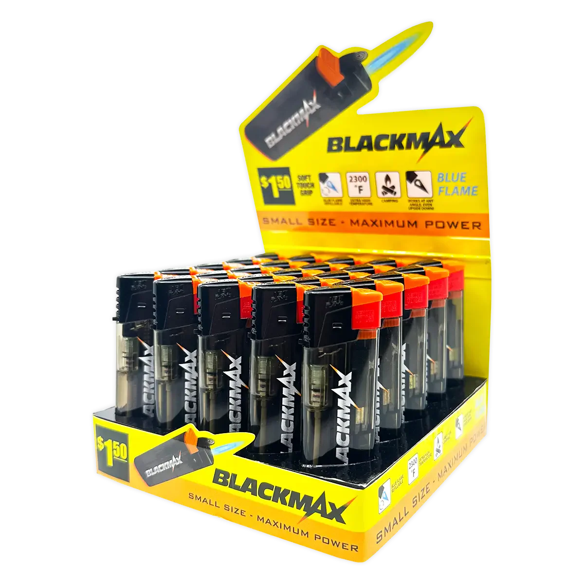 BlackMax Jet Flame Lighter (25-Pack)