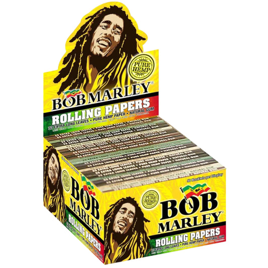 Bob Marley Hemp Papers (King Size | 50-Pack)