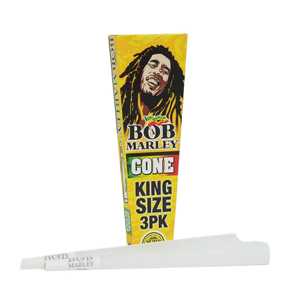 Bob Marley Hemp Cones (King Size | 33-Pack)