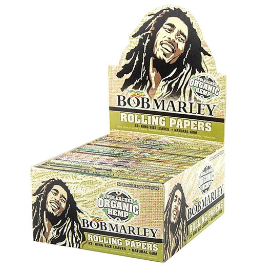 Bob Marley Organic Unbleached Papers (King Size | 50-Pack)