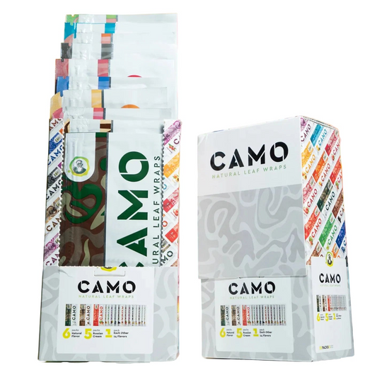CAMO Self-Rolling Wraps Mezcla de Sabores (25-Pack)