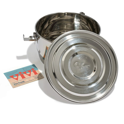 CVault Contenedores de Acero Inoxidable (1/4 oz - 5 lbs +)