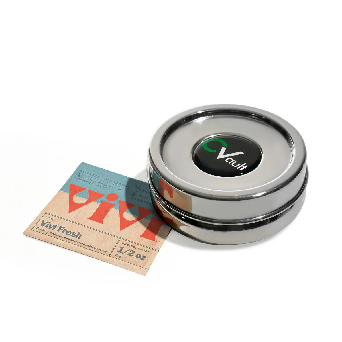 CVault Contenedores de Acero Inoxidable (1/4 oz - 5 lbs +)