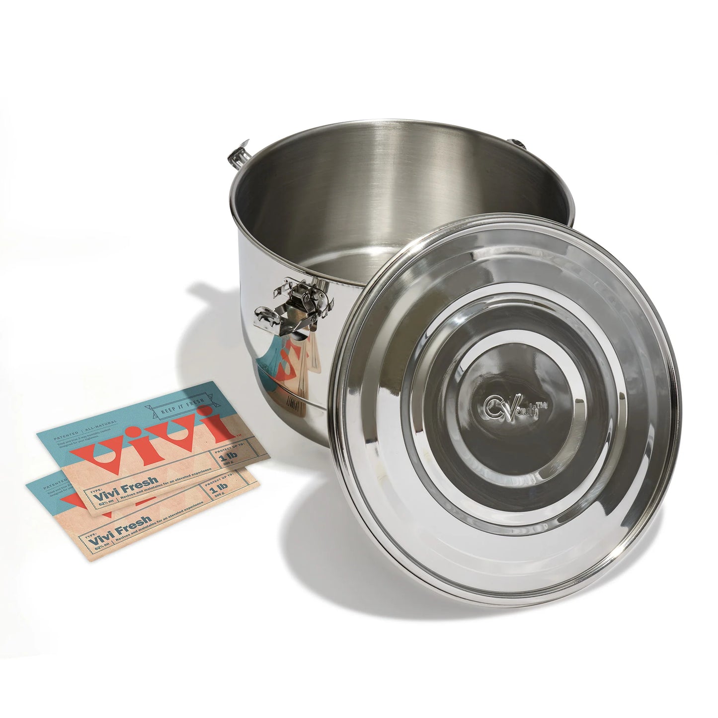 CVault Contenedores de Acero Inoxidable (1/4 oz - 5 lbs +)