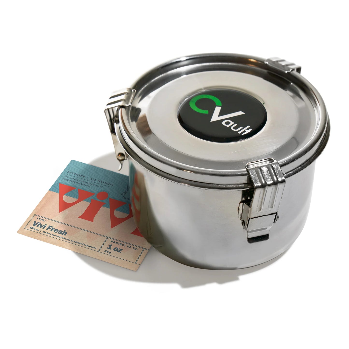 CVault Contenedores de Acero Inoxidable (1/4 oz - 5 lbs +)