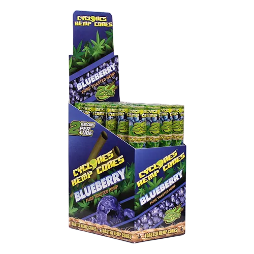Cyclones Hemp Flavored Cones (24-Pack)
