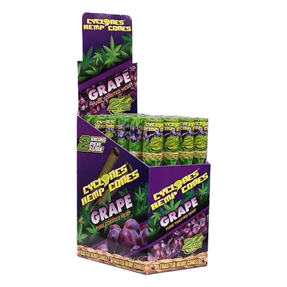 Cyclones Hemp Flavored Cones (24-Pack)
