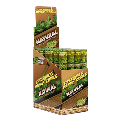 Cyclones Hemp Flavored Cones (24-Pack)