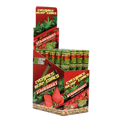 Cyclones Hemp Flavored Cones (24-Pack)