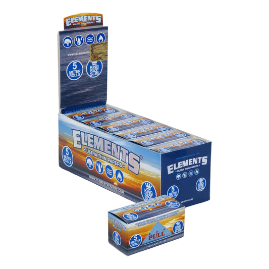 Elements Rollo 5 Metros (King Size Slim | 12-Pack)