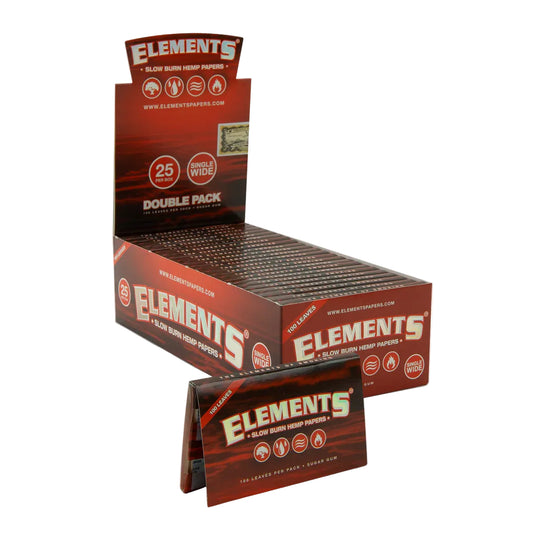 Elements Modiano Red Papers (Single Wide | 25-Pack)