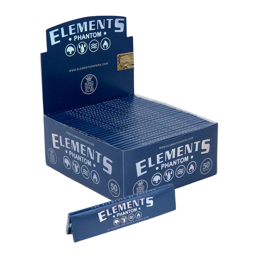 Elements Phantom Papers (King Size Slim | 50-Pack)