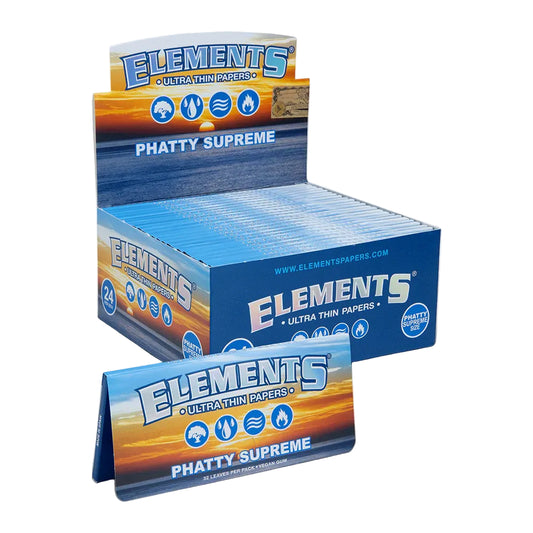 Elements Phatty Supreme Papers (Extra Wide | 24-Pack)