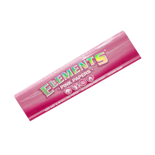 Elements Pink Papers (King Size Slim | 50-Pack)