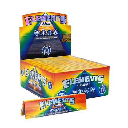 Elements Prism Papers (King Size Slim | 50-Pack)