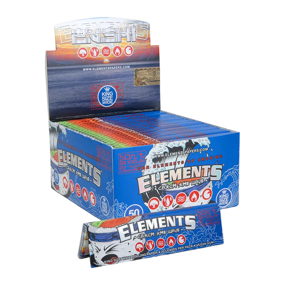 Elements x Zushi Papers (King Size Wide | 50-Pack)