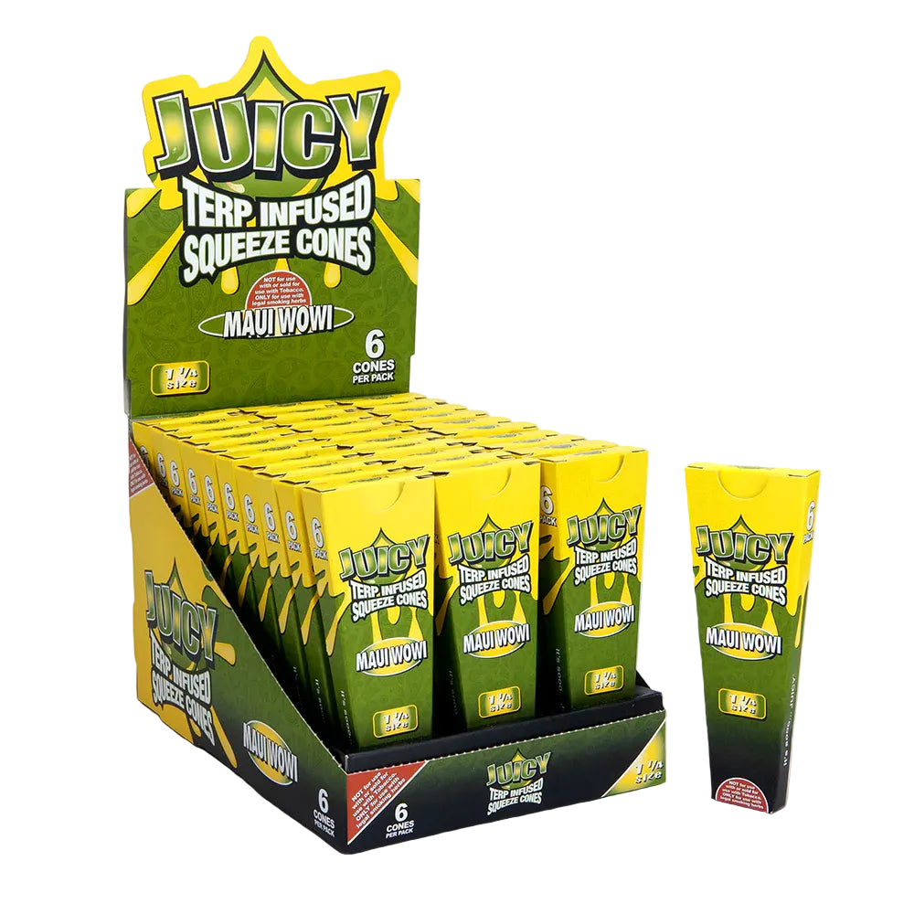Juicy Jay's Terp Infused Squeeze Cones (1 1/4" | 30-Pack)