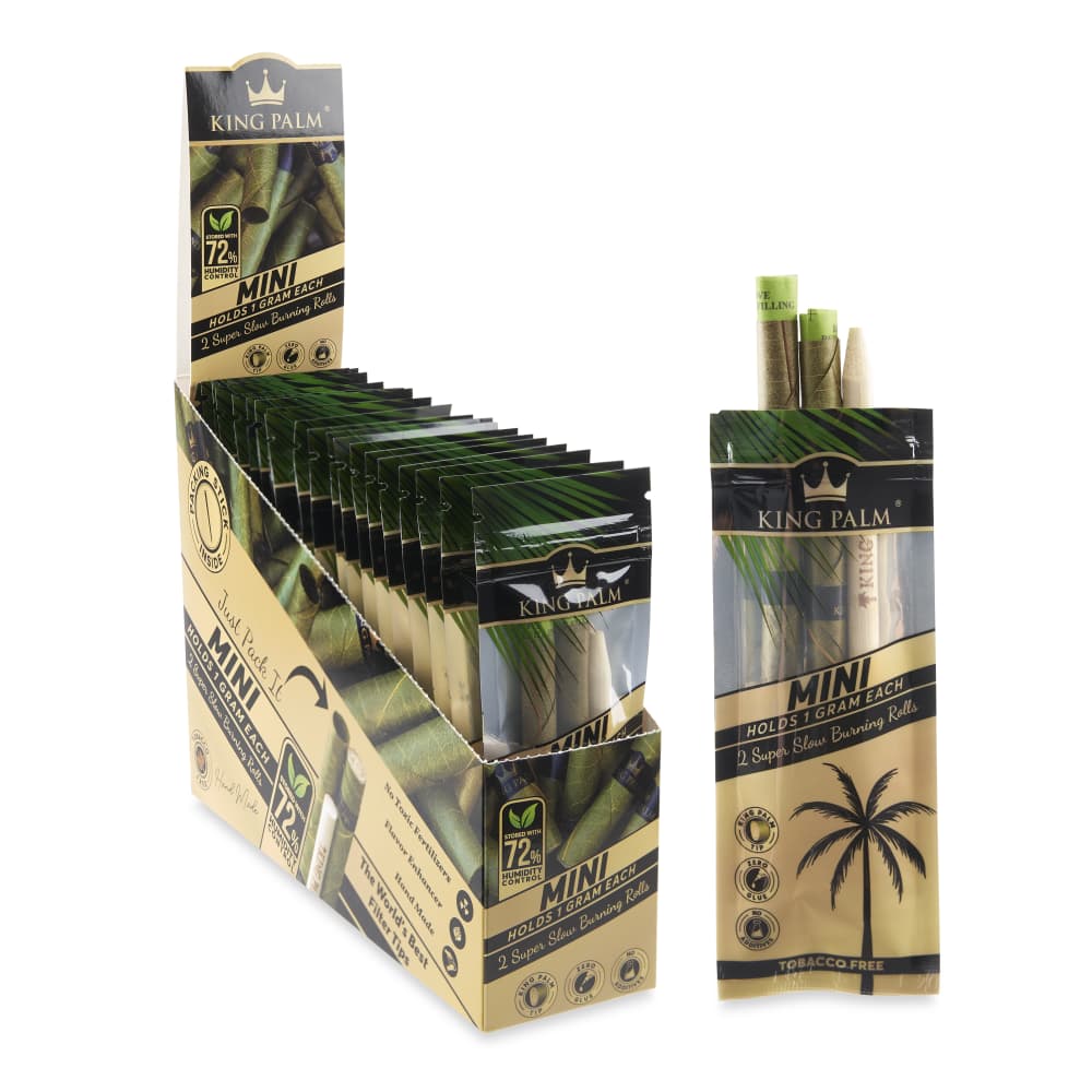 King Palm Flavored Wraps (Mini 2-Pack | 20-Pack)