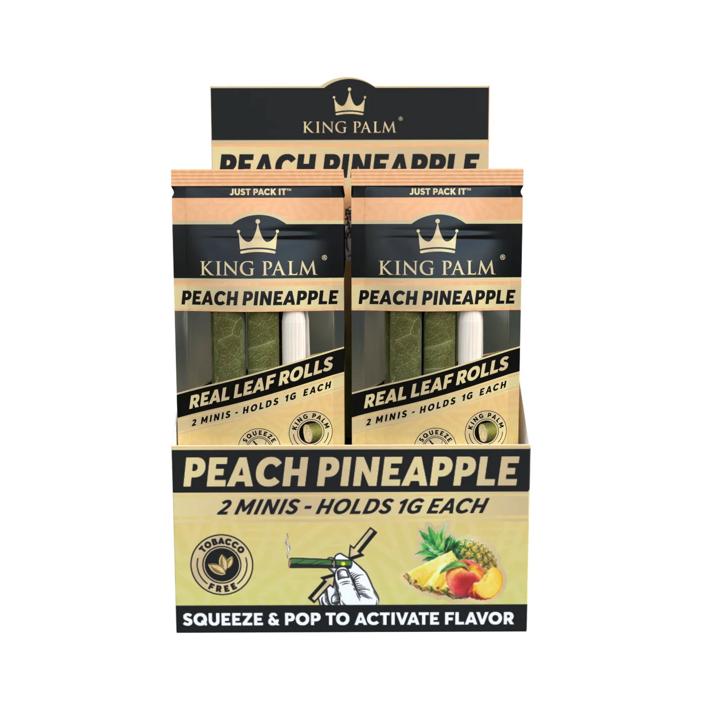 King Palm Flavored Wraps (Mini 2-Pack | 20-Pack)