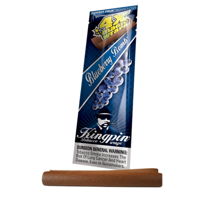 Kingpin Flavored Cigar Wraps (4-Pack | 25-Box)