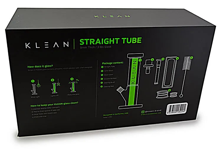 KLEAN Straight Tube (Individual o 12-Pack)