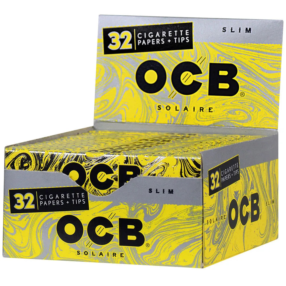 OCB Solaire Papers + Tips (King Size Slim | 24-Pack)