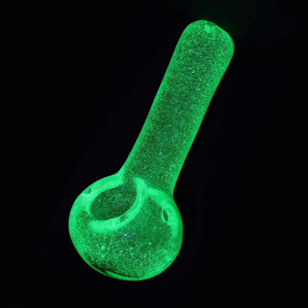 Pipa de Vidrio Glow in the Dark 3.75"