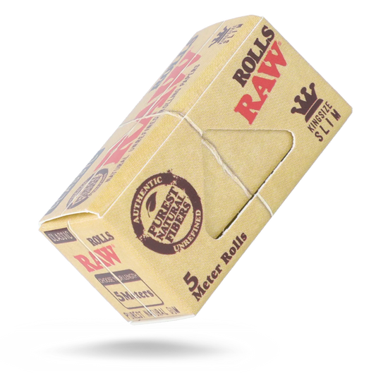 RAW Classic Rollo 5 Metros (King Size Slim | 24-Pack)