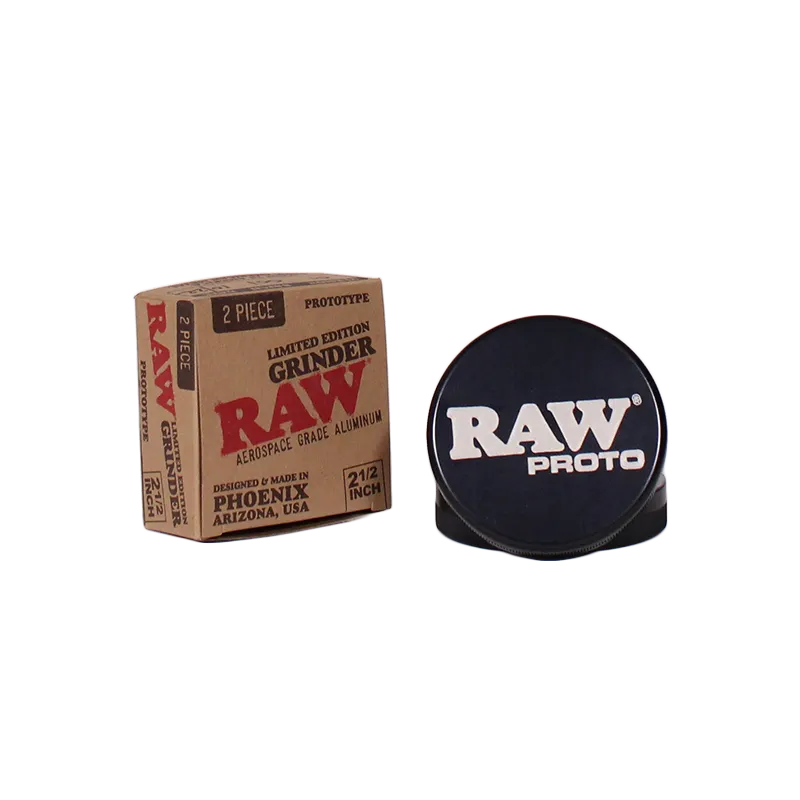 RAW Aluminum Prototype 2-Piece Grinder (Edición Limitada)