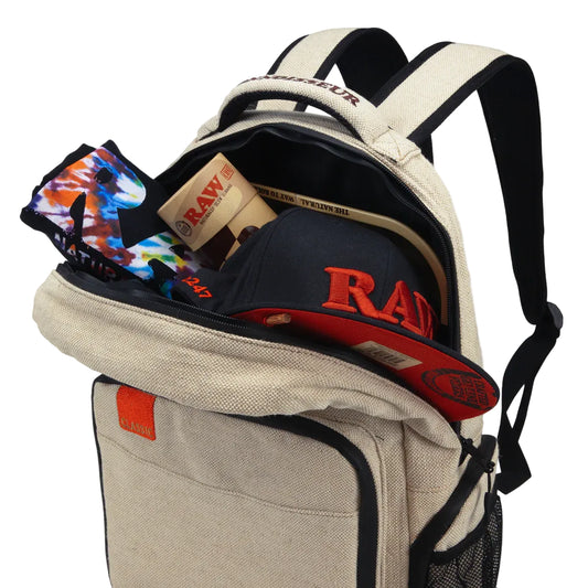 RAW Burlap Backpack Mochila
