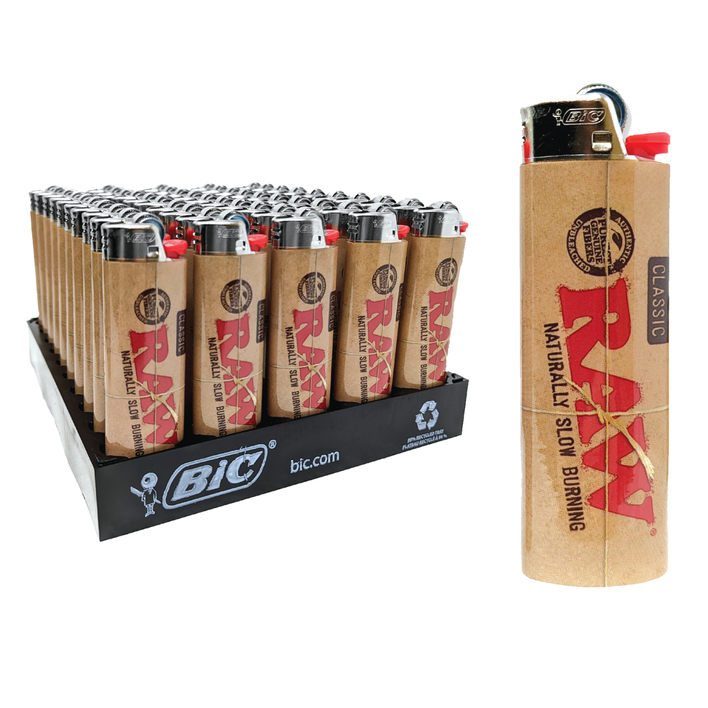 RAW x BIC Classic Lighter (50-Pack)