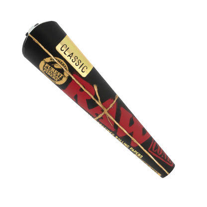 RAW Black Classic Pre-Rolled Cones (King Size 3-Pack | 32-Pack)