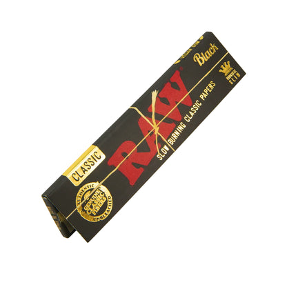 RAW Black Classic Papers (King Size Slim | 50-Pack)