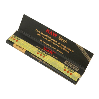 RAW Black Classic Papers (King Size Slim | 50-Pack)
