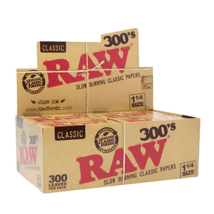 RAW Classic 300's Papers (1 1/4" | 20-Pack)