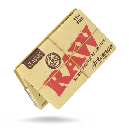 RAW Classic Artesano Papers + Tips (1 1/4" | 15-Pack)