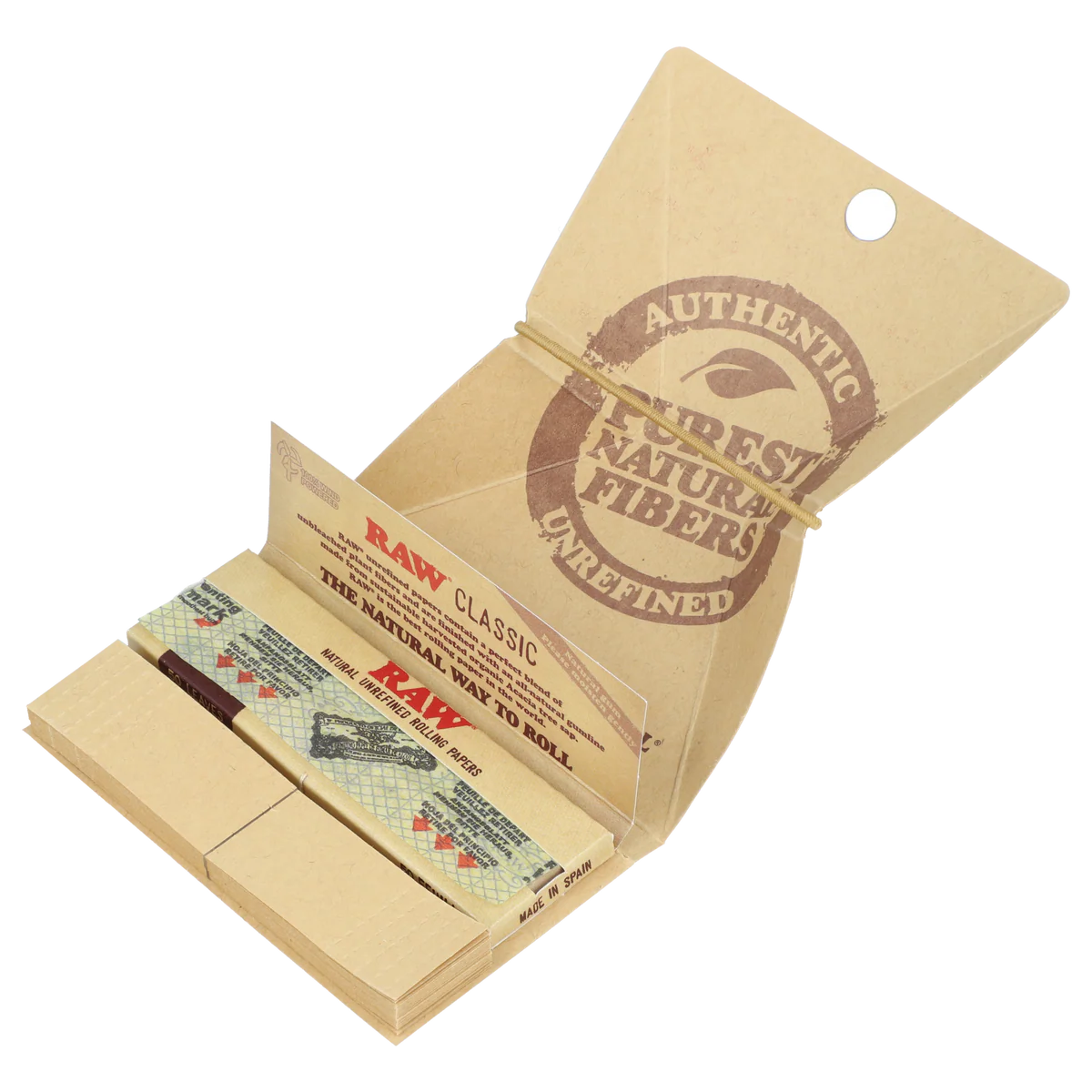 RAW Classic Artesano Papers + Tips (1 1/4" | 15-Pack)