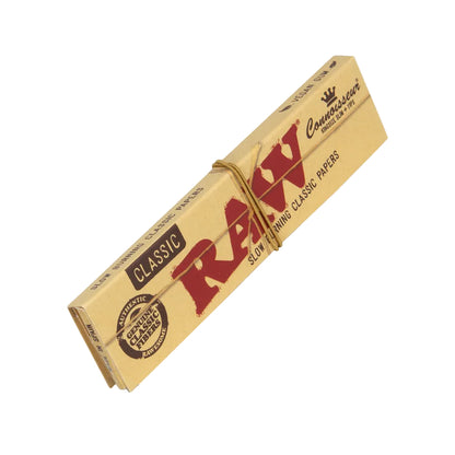 RAW Classic Connoisseur Papers + Tips (King Size Slim | 24-pack)